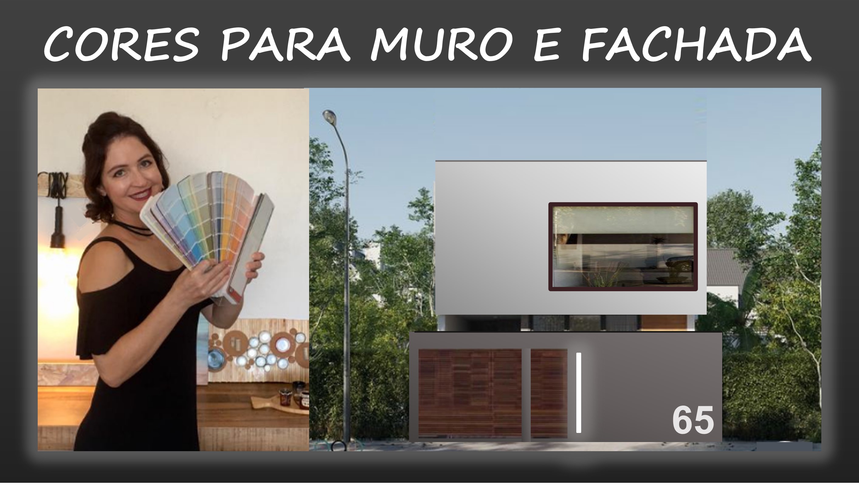 vídeo de cores para muros e fachadas