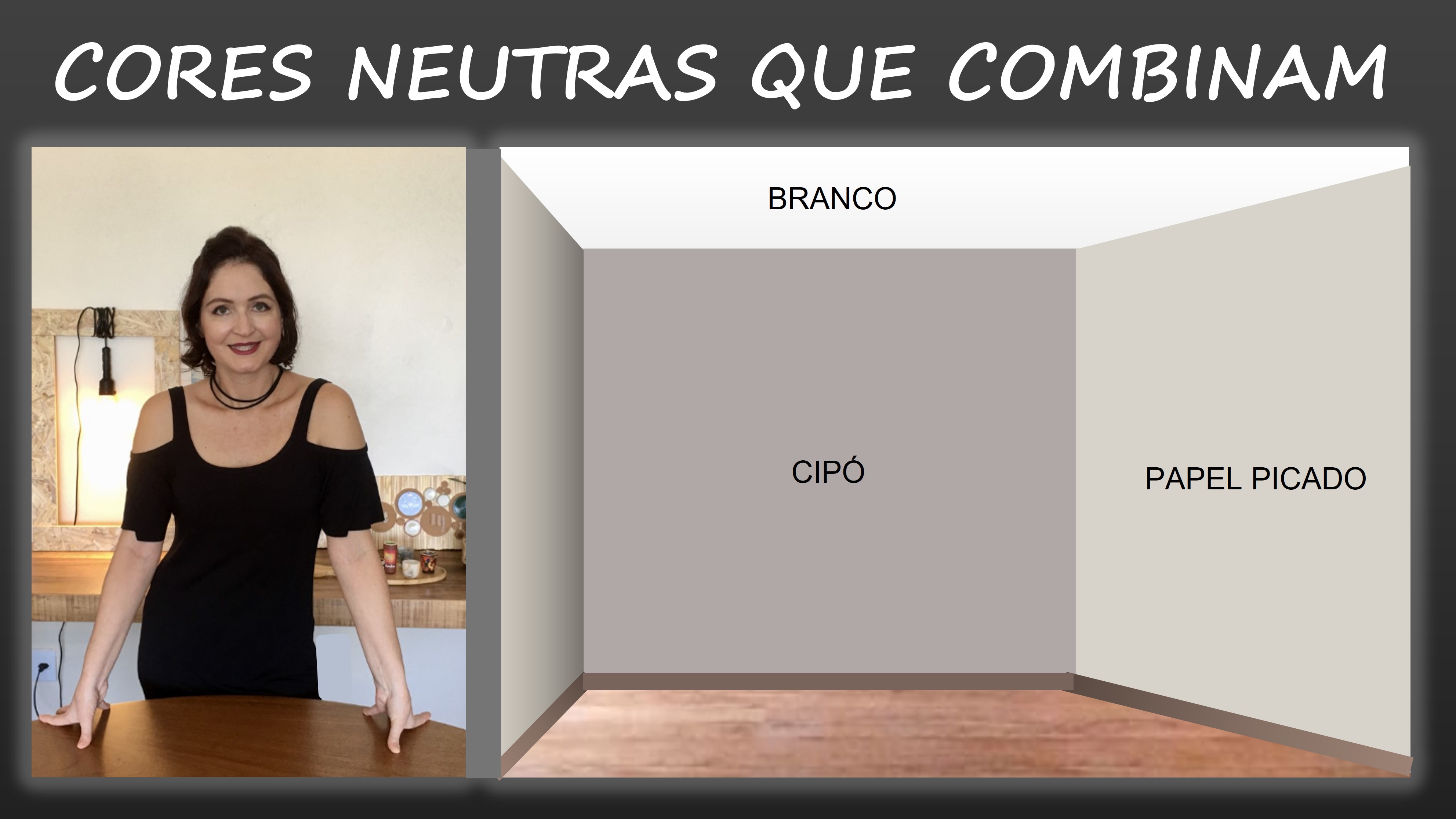 vídeo de cores neutras que combinam